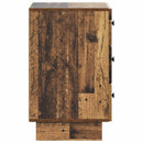 vidaXL Éjjeliszekrény fiókkal Antik Fa 43 x 41 x 66,5 cm Szerelt Fa