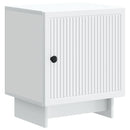 vidaXL Éjjeliszekrény 2 db Fehér 43 x 34,5 x 50 cm Szerelt Fa