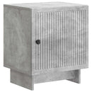 vidaXL Éjjeliszekrény 2 pcs Betonszürke 43 x 34,5 x 50 cm Szerelt Fa