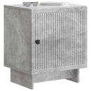 vidaXL Éjjeliszekrény 2 pcs Betonszürke 43 x 34,5 x 50 cm Szerelt Fa