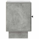 vidaXL Éjjeliszekrény 2 pcs Betonszürke 43 x 34,5 x 50 cm Szerelt Fa