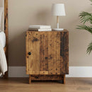vidaXL Éjjeliszekrény Antik Fa 43 x 34,5 x 50 cm Szerelt Fa