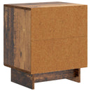 vidaXL Éjjeliszekrény 2 pcs Antik Fa 43 x 34,5 x 50 cm Szerelt Fa