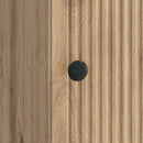 vidaXL Éjjeliszekrény Kézműves Tölgy 43 x 34,5 x 50 cm Szerelt Fa