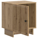 vidaXL Éjjeliszekrény 2 pcs Kézműves Tölgy 43 x 34,5 x 50 cm