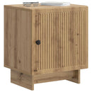 vidaXL Éjjeliszekrény 2 pcs Kézműves Tölgy 43 x 34,5 x 50 cm