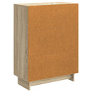 vidaXL Széf Sonoma Tölgy 66 x 34,5 x 90 cm Szerelt Fa