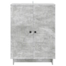 vidaXL Széf Betonszürke 66 x 34,5 x 90 cm Szerelt Fa