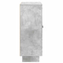 vidaXL Széf Betonszürke 66 x 34,5 x 90 cm Szerelt Fa