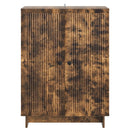 vidaXL Széf Füstös Tölgy 66 x 34,5 x 90 cm Szerelt Fa
