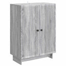 vidaXL Széf Szürke Sonoma 66 x 34,5 x 90 cm Szerelt Fa