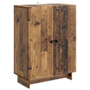 vidaXL Széf Antik Fa 66 x 34,5 x 90 cm Szerelt Fa