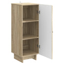 vidaXL Széf Sonoma Tölgy 33 x 34,5 x 90 cm Szerelt Fa