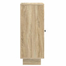 vidaXL Széf Sonoma Tölgy 33 x 34,5 x 90 cm Szerelt Fa