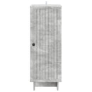 vidaXL Széf Betonszürke 33 x 34,5 x 90 cm Szerelt Fa