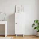vidaXL Széf Magasfényű Fehér 33 x 34,5 x 90 cm Szerelt Fa