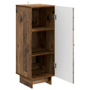 vidaXL Széf Antik Fa 33 x 34,5 x 90 cm Szerelt Fa