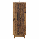 vidaXL Széf Antik Fa 33 x 34,5 x 90 cm Szerelt Fa
