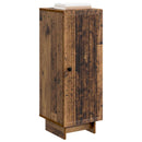 vidaXL Széf Antik Fa 33 x 34,5 x 90 cm Szerelt Fa