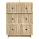 vidaXL Fiókos szekrény Sonoma Tölgy 66 x 34,5 x 90 cm Szerelt Fa