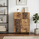vidaXL Fiókos szekrény Antik Fa 66 x 34,5 x 90 cm Szerelt Fa