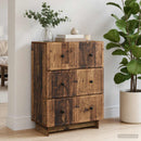 vidaXL Fiókos szekrény Antik Fa 66 x 34,5 x 90 cm Szerelt Fa