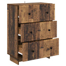 vidaXL Fiókos szekrény Antik Fa 66 x 34,5 x 90 cm Szerelt Fa