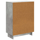 vidaXL Széf fiókkal Betonszürke 66 x 34,5 x 90 cm Szerelt Fa