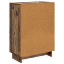 vidaXL Széf fiókkal Antik Fa 66 x 34,5 x 90 cm Szerelt Fa
