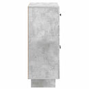 vidaXL Széf fiókkal Betonszürke 66 x 34,5 x 90 cm Szerelt Fa