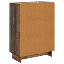 vidaXL Széf fiókkal Antik Fa 66 x 34,5 x 90 cm Szerelt Fa