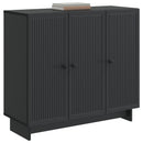 vidaXL Széf Fekete 89 x 34,5 x 80 cm Szerelt Fa