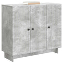 vidaXL Széf Betonszürke 89 x 34,5 x 80 cm Szerelt Fa