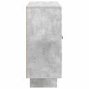 vidaXL Széf Betonszürke 89 x 34,5 x 80 cm Szerelt Fa