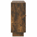 vidaXL Széf Füstös Tölgy 89 x 34,5 x 80 cm Szerelt Fa