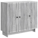 vidaXL Széf Szürke Sonoma 89 x 34,5 x 80 cm Szerelt Fa