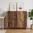 vidaXL Széf Antik Fa 89 x 34,5 x 80 cm Szerelt Fa