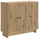 vidaXL Széf Kézműves Tölgy 89 x 34,5 x 80 cm Szerelt Fa
