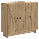 vidaXL Széf Kézműves Tölgy 89 x 34,5 x 80 cm Szerelt Fa