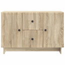 vidaXL Széf fiókkal Sonoma Tölgy 89 x 34,5 x 60 cm Szerelt Fa