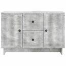 vidaXL Széf fiókkal Betonszürke 89 x 34,5 x 60 cm Szerelt Fa