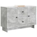 vidaXL Széf fiókkal Betonszürke 89 x 34,5 x 60 cm Szerelt Fa