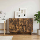 vidaXL Széf fiókkal Füstös Tölgy 89 x 34,5 x 60 cm Szerelt Fa
