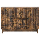 vidaXL Széf fiókkal Füstös Tölgy 89 x 34,5 x 60 cm Szerelt Fa