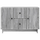 vidaXL Széf fiókkal Szürke Sonoma 89 x 34,5 x 60 cm Szerelt Fa