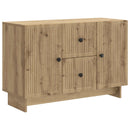 vidaXL Széf Kézműves Tölgy 89 x 34,5 x 60 cm Szerelt Fa