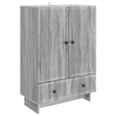 vidaXL Széf Szürke Sonoma 66 x 34,5 x 95 cm Mérnöki fa