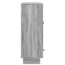 vidaXL Széf Szürke Sonoma 66 x 34,5 x 95 cm Mérnöki fa