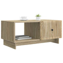 vidaXL Dohányzóasztal Sonoma Tölgy 90 x 50 x 40 cm Szerelt Fa