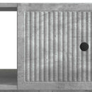 vidaXL Dohányzóasztal Betonszürke 90 x 50 x 40 cm Szerelt Fa